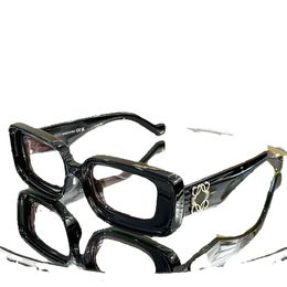 Zonnebrillen Designer Men Chunky Sheet LW40101 Handgemaakte bril metalen kwaliteit zonnebril voor vrouwen Fashion Style Original Box