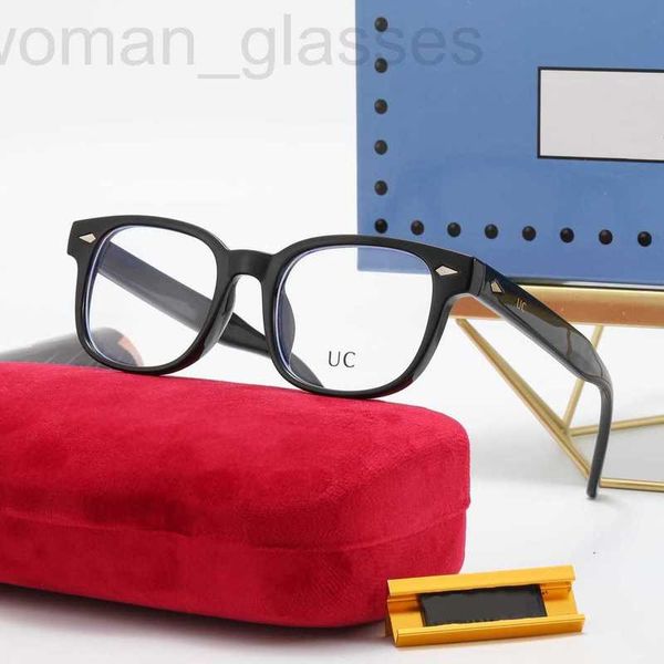 Diseñador de gafas de sol Gafas miopes Montura ornamental para hombre Mujer Liso Anti Blue Light Glass SEBL