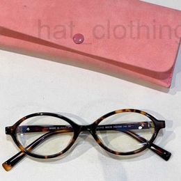 Lunettes de soleil Designer New Miao Family Oval Lunettes Internet Internet célébrité Zhang Yuanying et Zhao Lusi même style SU04Z BFWY