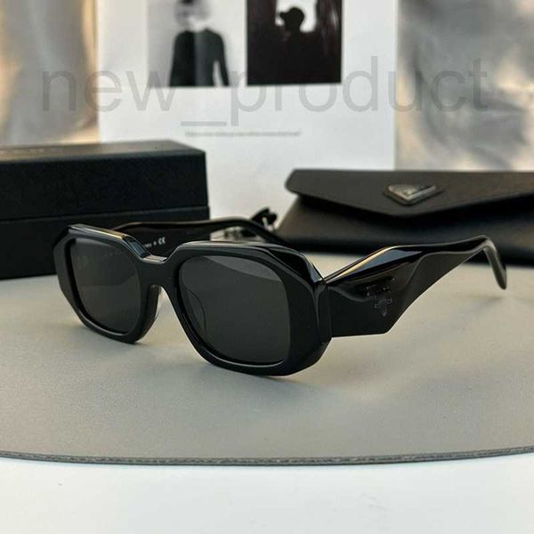 Gafas de sol Diseñador Nuevas gafas de sol de moda y con estilo picante chica resistente a los rayos UV y minimalista SPR17W gafas de sol TEQ8