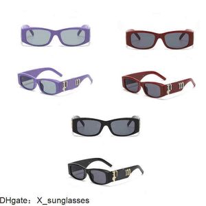 Lunettes de soleil Designer Palms Lunettes de soleil Lunettes Cycle Luxueux Sport Surdimensionné Vintage Femme Homme Européen Américain Personnalité Mode Jambe Large Anges STWAL B69N