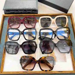 Gafas de sol Diseñador mismo amor, Japón y Corea del Sur ins gafas de sol literarias, gafas planas de moda versátil para mujer 5479 VT6O