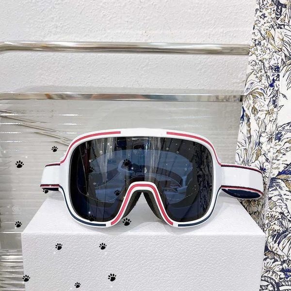 Gafas de sol Sombras de diseñador Gafas de esquí Off White Gafas de sol de lujo para hombres Gafas Mujeres Gafas de una pieza Montañismo Snowboard Gafas de sol