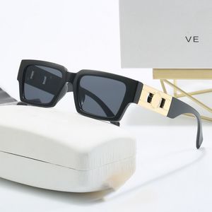 Zonnebrillen Designer vierkante zonnebrillen V voor dameshoens merk Classic Luxury Travel Driving Glazen Fashion Goggles Beach Buiten Sun Shade