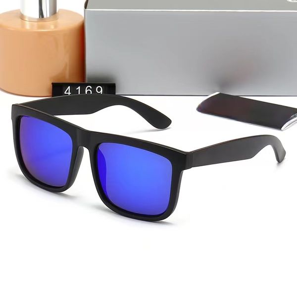 gafas de sol gafas de sol de diseñador gafas de sol negras marco completo Gafas de sol redondas de lujo de metal Marca para hombres Mujer Espejo de cristal Marcos de moda que conducen gafas polarizadas