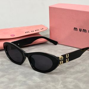 Zonnebrillen Designer Zonnebril voor vrouwen Mu Zonnebril Ovaal Zonnebril Luxe monogram Zonnebrillen Hoogwaardige zonnebril met originele doosgeschenken WW