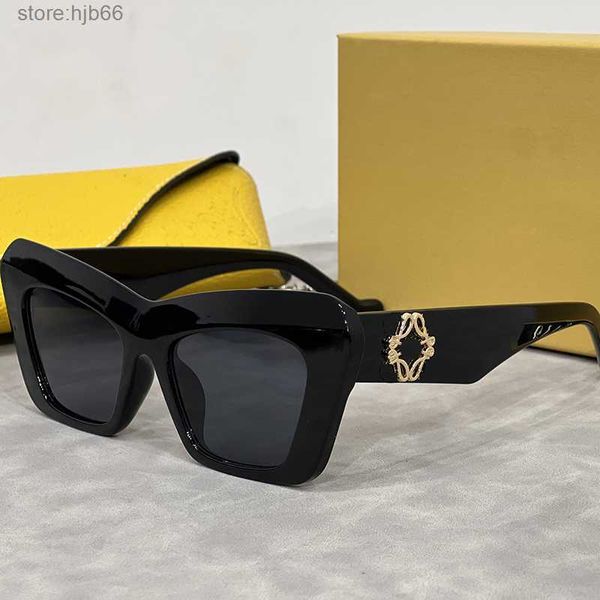 Lunettes de soleil Lunettes de soleil de concepteur pour femmes hommes marque classique de luxe mode UV400 lunettes avec boîte de haute qualité lunettes de pilote en plein air magasin d'usine c'est bon uf5u