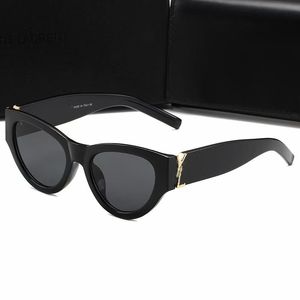 Zonnebrillen Designer Zonnebril voor Womes bril UV400 Bescherming Fashion Sunglass Letter Casual bril zeer goed