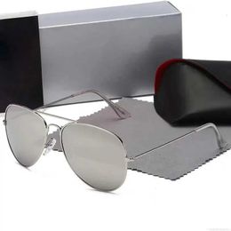 Zonnebrillen designer zonnebrillen ray mannen verbod luxe s zwart frame heren dames Sonnenbrille brillen metalen lenzen n QN4H