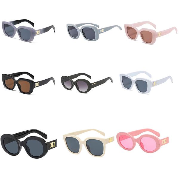 Gafas de sol de diseñador para mujer, polarizadas antirreflectantes, organizador de montura completa, estuche para gafas de sol polarizadas UV400