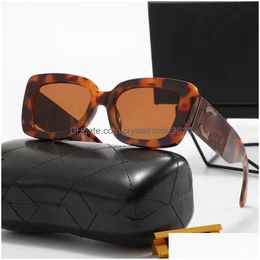 Zonnebrillen Designer Women Sunglases Arch of Triumph Men Retro Cat-Eye Oval Polygon Shop Travel Party Matching Drop Delivery DHXGS