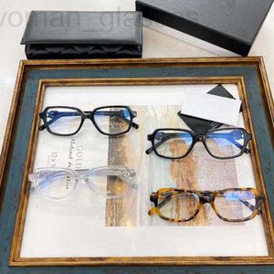 Le créateur de lunettes de soleil Xiangjia Tiktok net est populaire auprès des mêmes lunettes de style littéraire et artistique.Lentille optique polyvalente femme ch3419 2OCM