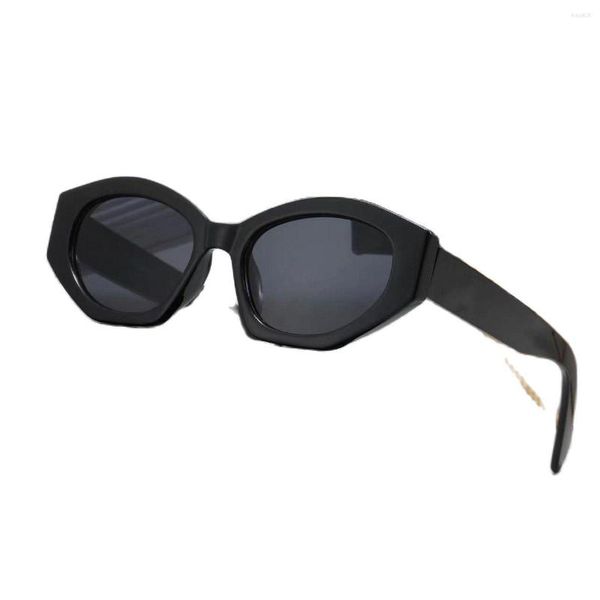 Lunettes de soleil DIKELANG luxe yeux de chat femmes lunettes de soleil design de mode cadre lunettes de soleil jambes cadeaux été loisirs plage conduite randonnée UV400