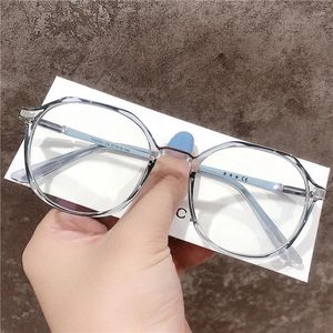 Lunettes de soleil Diopter -1.0 -1.5 -2.0 -2.5 -3.0 -3.5 -4.0 Lunettes de myopie rondes vintage en métal fini Monture de lunettes classique pour myope