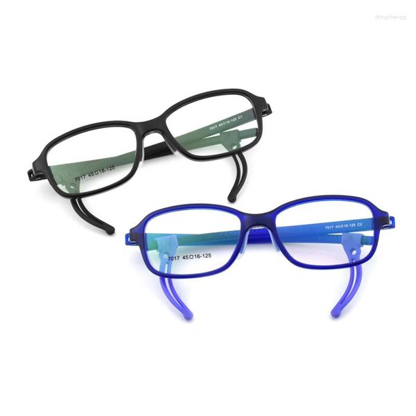 Gafas de sol DOISYER TR90 Material cómodo seguridad marco suave deportes protección ocular Anti luz azul gafas para niños