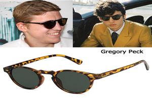 Zonnebrillen DPZ Fashion Gregory Peck Style Round Rivets Vintage Cool Brand Design Sun Glasses UV4004746259