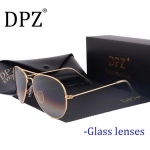 Lunettes de soleil Dpz verres dégradés femmes lunettes de soleil hommes 58mm 3025 miroir G15 Gafas Hot Rayeds marque 2020 lunettes de soleil Uv400