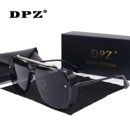 Lunettes De soleil Dpz nouvelle mode H Six Style dégradé lunettes De soleil hommes femmes Vintage marque Design Uv400 lunettes De soleil Oculos De Sol