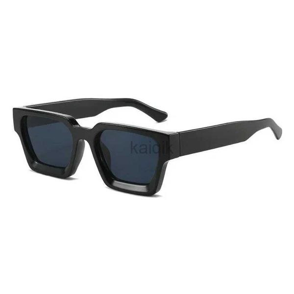 Lunettes de soleil Dropshipping Square Sunglasses Fashion Brand Design Cool Shade Outdoor Luxury Eyewear Femmes personnalisées Men UV400 Gafas de Sol 240416