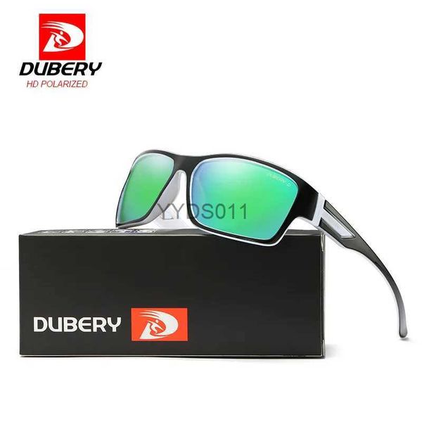 Gafas de sol DUBERY Gafas de sol polarizadas Sombras de conducción para hombres Gafas de sol masculinas para hombres Seguridad 2021 Diseñador de marca de lujo Oculos 2071 YQ231108