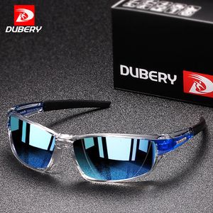 Lunettes de soleil DUBERY Running Sports Lunettes de soleil polarisées Hommes Léger PC Lunettes Cadre Conduite Vision nocturne Lunettes de soleil Homme UV400 KD167 230710