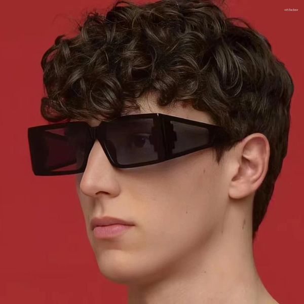 Gafas De Sol Europa Y Estados Unidos Un Cuadrado Marco Pequeño Moda Personalidad Calle S Mujer