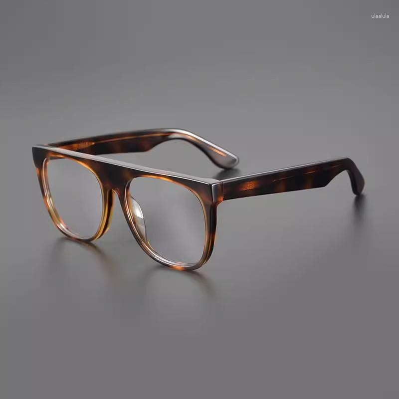 Güneş gözlükleri moda okuma gözlüklerini evlat erkek gözlükler çerçeve erkekler kadınlar anti -mavi ışık kaplumbağa gözlükleri optik miyopi reçetesi