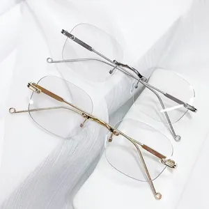 Zonnebril Oogbescherming Bijziendheid Bril Comfortabel Metaal Antistraling Frame Brillen Ultralight Optisch Brillenglazen Kantoor