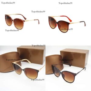 Lunettes de soleil Lunettes de soleil Designer Mens Womens Brown Cas Black Metal Original Edition