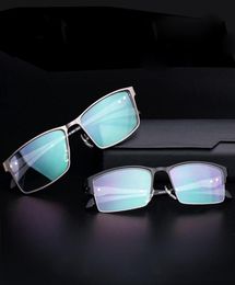 Gafas de sol Gafas de titanio para computadora Filtro de bloqueo de luz azul que reduce la tensión ocular digital Marco regular transparente para hombresSung7130380