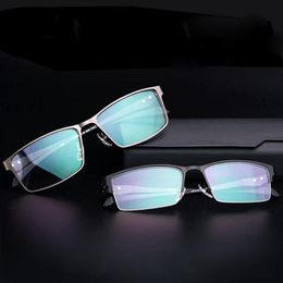 Gafas de sol Eyewear TR90 Titanium Camas de computadora El filtro de bloqueo de luz azul anti azul reduce el marco regular claro de fusión ocular digital para mí 241Z