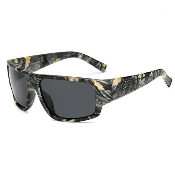 Lunettes de soleil Fashion Camo Polaris Men Square Driving Sun Glases Top Quality Night Vision Male Gafas UV400 Eyewear 210y
