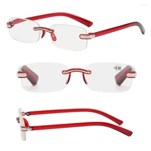 Lunettes de soleil mode monture classique lunettes de lecture haute définition simples Protection oculaire ultra légère
