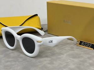 Lunettes de soleil Des lunettes de soleil Fashion Sunglasses Femme Men Eyeglass Outdoor Shades Brand loe même style 1 1 Frame ronde Luxury Classic Lunets