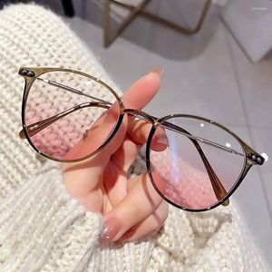 Zonnebrillen mode duurzame oogbescherming draagbare blush glazen oversized bril Computerbril ultra licht frame