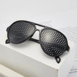 Lunettes de soleil Lunettes de soleil noir pour les lunettes de mode pour les yeux de la vue Test de vision cycliste Pin de lunettes de camping