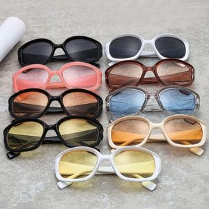 Zonnebril Mode Brillen Vrouwen Mannen Brillen Futuristische Tinten Y2K Zonnebrillen Punk Ovaal Dames