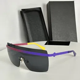 Zonnebril Mode Vrouwelijk Vierkant Duurzaam UV400 Glamoureus Spiegelgezicht Sport Rijbril