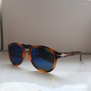 Zonnebrillen mode Italiaanse merkontwerper vintage klassieke schildpadpijl 649 UV400 S 251B