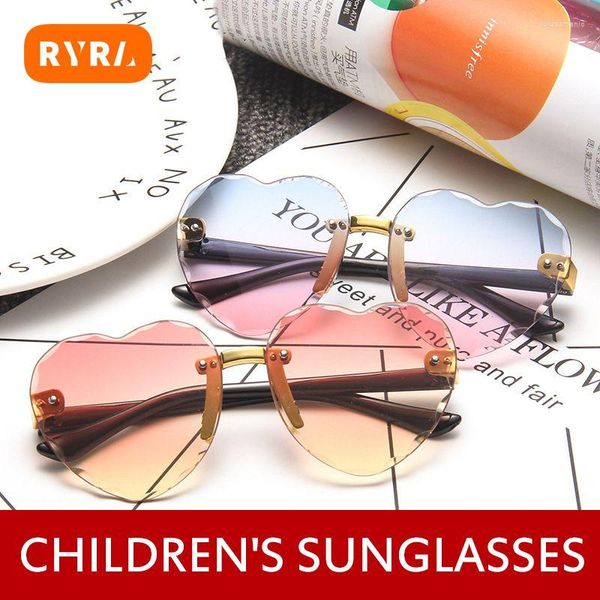 Gafas de sol de moda para niños, bonitas gafas polarizadas con protección solar, gafas de seguridad flexibles de silicona para niños, gafas de sol para niños y niñas