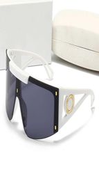 Lunettes de soleil Fashion Luxury Men Cyclone Sunglasses 4393 Vintage Square Frame Rhomboid Diamond Glasse Avantgarde Unique Style Top Q5501348