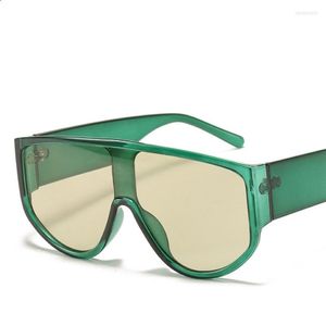 Zonnebrillen mode over grootte vrouwen anti-reflecterende spiegel vintage vierkante plastic glazen klassieke mannen zon sun uv400 327H