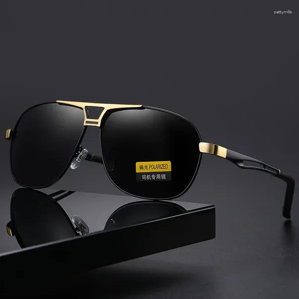 Lunettes De soleil mode Pochromic lunettes pour homme polarisées Vintage conduite parasol lunettes De soleil UV400 Gafas De Sol