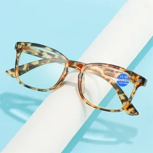 Lunettes de soleil mode lunettes de lecture rétro ultra-légères Anti-lumière bleue HD lunettes optiques pour hommes et femmes