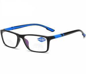 Lunettes de soleil Lunettes de lecture de mode Femmes Men Anti-Blue Light Presbyopie Eyeglass bifocal près de Far Hyperopia Eyewear 15 20 25 9627077