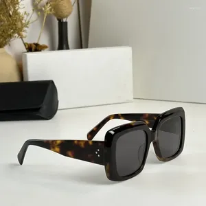 Gafas de sol Moda Cuadrado para mujeres 2024 Negro Diseñador de alta calidad UV400 Sun Blind