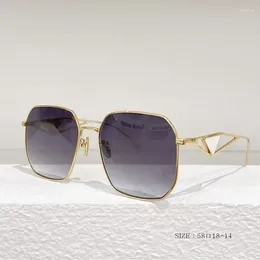 Zonnebril Mode Vintage Legering Frame Driehoek Vrouwen Klassieke Designer Trend Reizen Zonnebril Voor Vrouwelijke 28Y