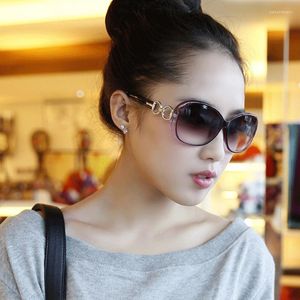 Lunettes de soleil mode Vintage ronde femme femmes marque concepteur féminin lunettes de soleil femmes Pixel