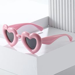 Gafas De Sol De moda Y2K para Mujer 2023, Gafas De Sol Vintage inflables con forma De corazón De caramelo, Gafas De Sol De calidad, Lentes De Sol De amor para Mujer