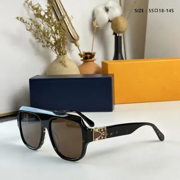 Top plana de gafas de sol de gran tamaño para hombres y mujeres RETROTRO RETRO RET400 UV400 CON LAS